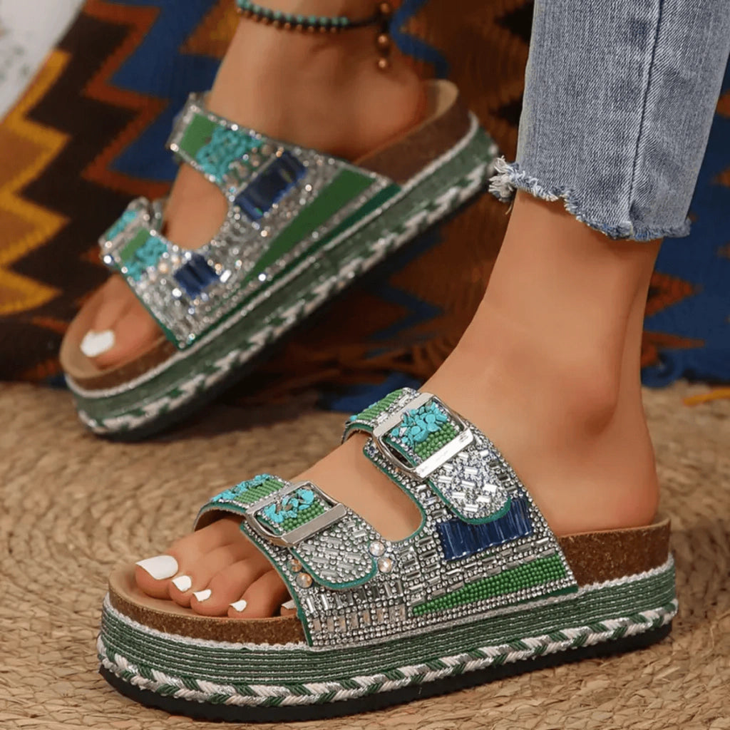 sandalia-feminina-glitter-strass-loja-ortopedic